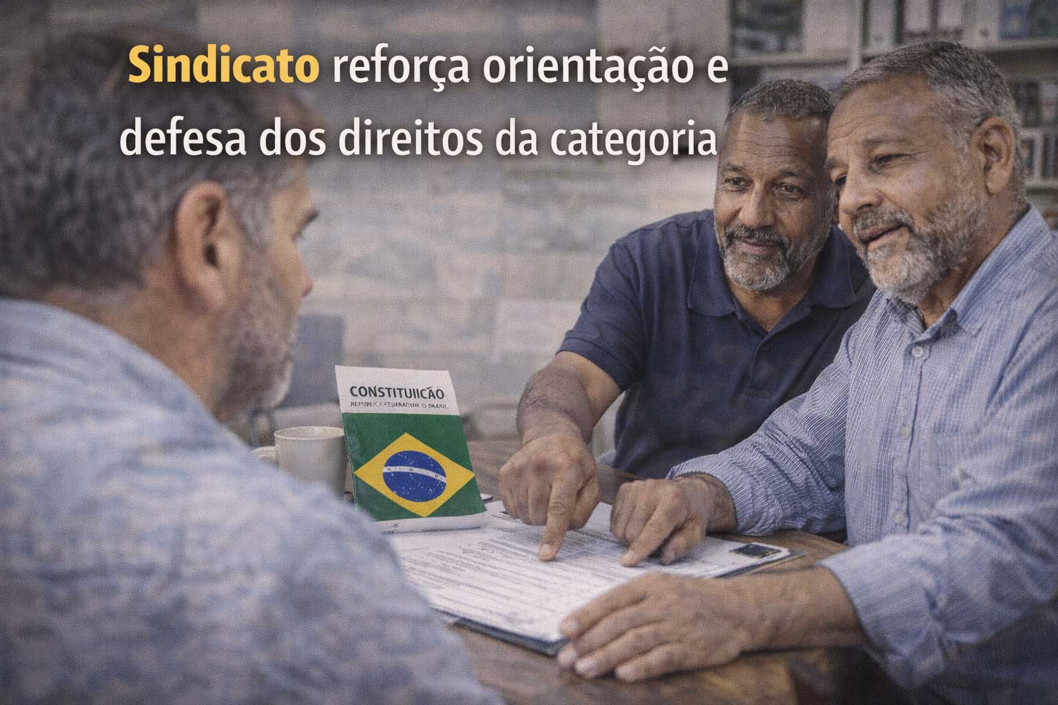 Sindicato reforça orientação e defesa dos direitos da categoria